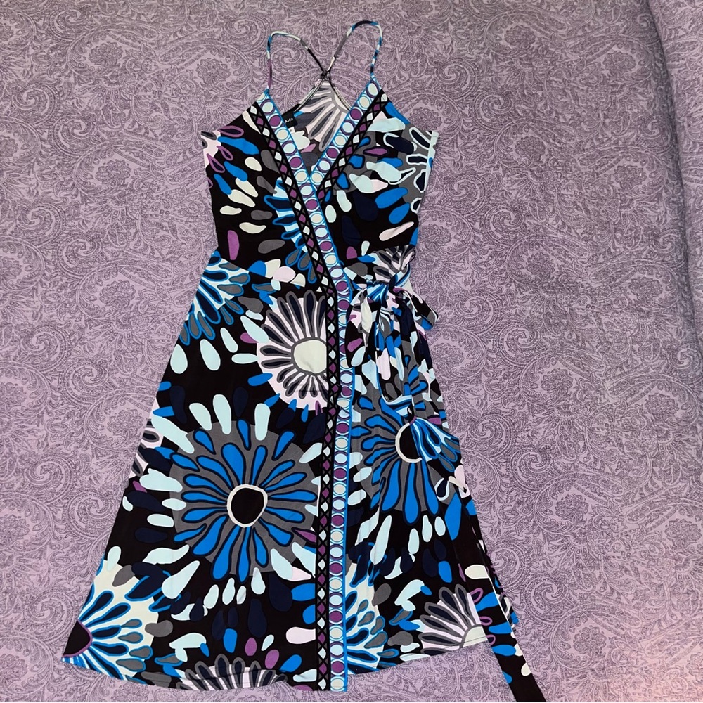 Donna Morgan wrap dress 2